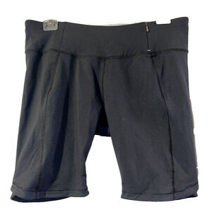 New CALIA Carrie Underwood Activewear Women's Sz XL Black Mid Ride Short Shorts